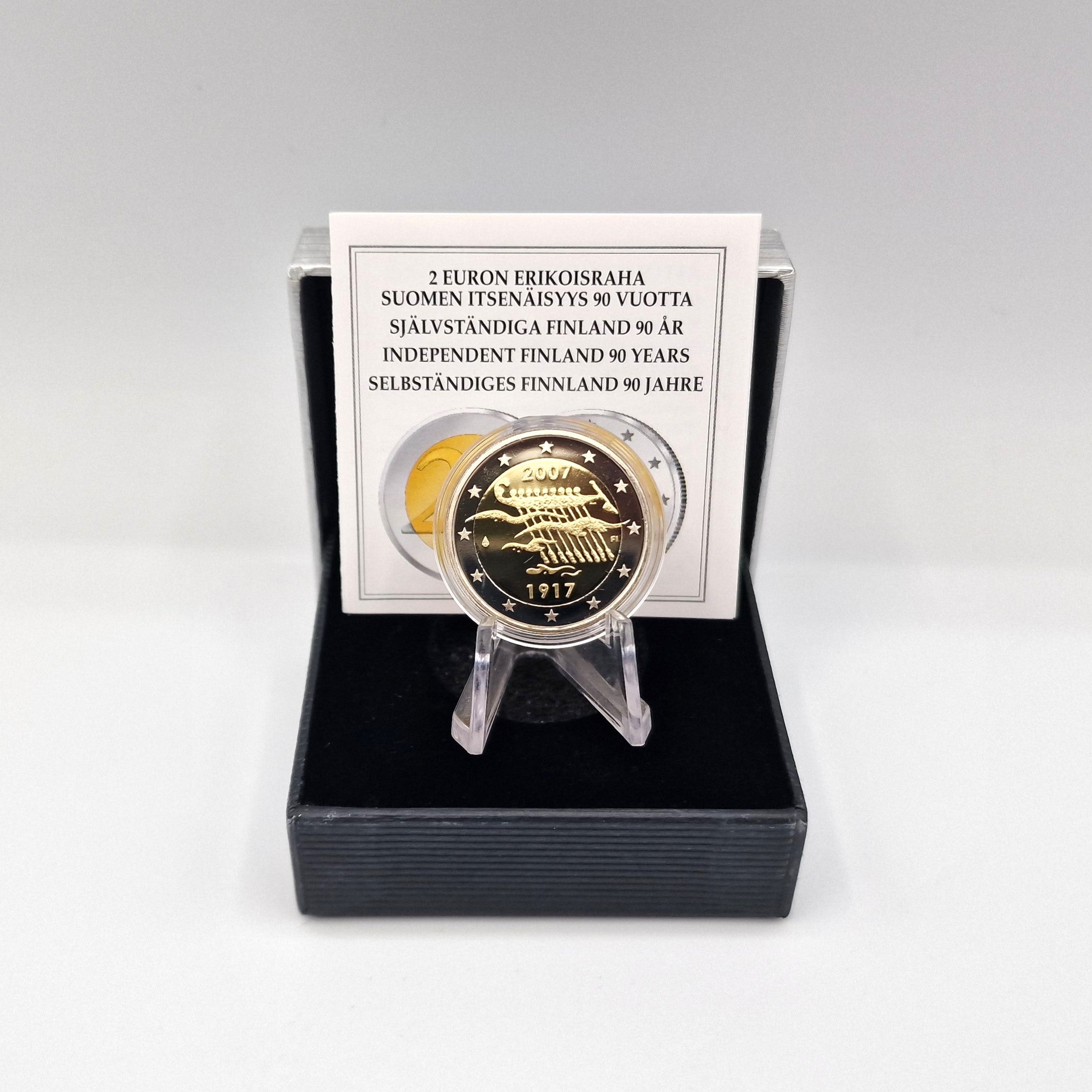 2007 Independência - 2€ Finlândia Proof